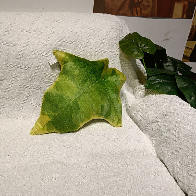 HKM-040595 Viridiplantae Cactus Decorative Pillow - Plant and Flower Patterns, Double-Sided Design, Various Sizes