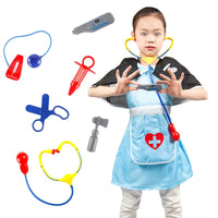 HKM-040723 Multistyle Role Play Costume Set for Kids with Firefighter, Police, and Doctor Uniforms