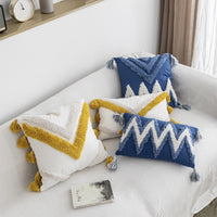 HKM-040851 Elegant National Style Cushions in Various Patterns and Colors - 45x45cm and 30x50cm Sizes Available