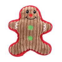 HKM-040915 Durable Plush Dog Toy with Sound Generator for Dental Health and Playtime