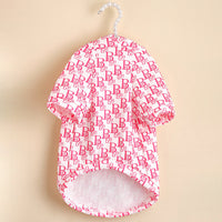 HKM-041043 Cozy Letter Print Hoodie for Cats - Polyester Sweater in Multiple Sizes