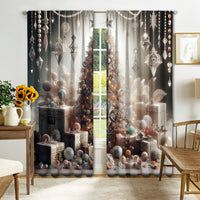 HKM-041171 Christmas 3D Printed Curtains in Multiple Designs, High Shading Polyester, Various Sizes Available
