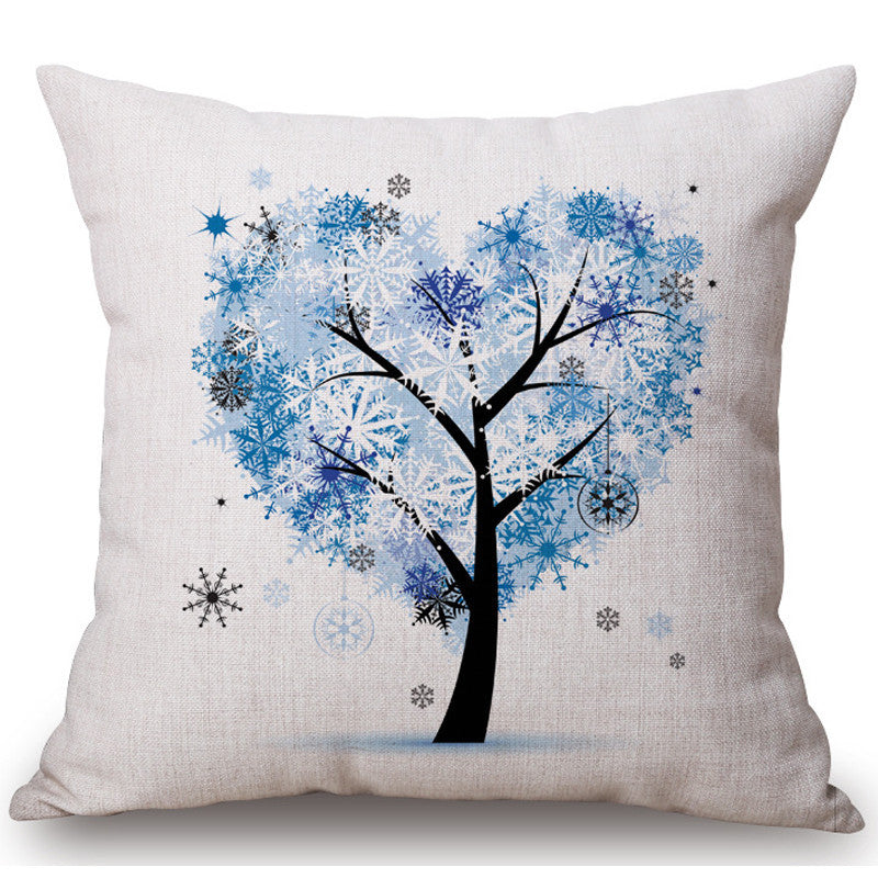 HKM-041171 Cotton Tree Decorative Pillow - Soft and Cozy Home Accent