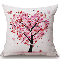 HKM-041171 Cotton Tree Decorative Pillow - Soft and Cozy Home Accent
