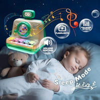 HKM-041427 Multifunctional Educational Musical Piano Toy for Babies with Light and Music