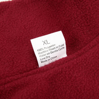 HKM-041491 Two-Sided Polar Fleece Vest for Dogs - Autumn & Winter Pet Clothing in Hemp Gray and Wine Red