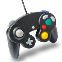 HKM-041491 Wired Gamepad for NGC and Wii - Durable ABS Construction, 1.5m Cable Length, Black