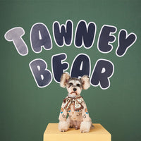 HKM-041875 Cozy Wool Sweater Cardigan for Pets - Casual Teddy Schnauzer Pomeranian Style