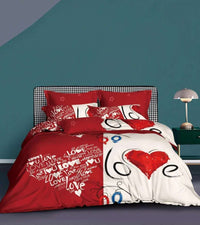 HKM-041939 Modern Four-Piece Bed Linen Set with Floral Printing and Reactive Dyeing