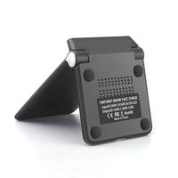 HKM-042003 Folding Wireless Charger Stand 15W with Type-C Input, Qi Standard, Fast Charging Efficiency