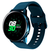 HKM-042131 Universal Silicone Strap for Samsung Galaxy Watch Active2 - 20mm/22mm Options Available