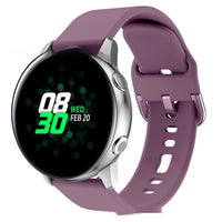 HKM-042131 Universal Silicone Strap for Samsung Galaxy Watch Active2 - 20mm/22mm Options Available