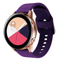 HKM-042131 Universal Silicone Strap for Samsung Galaxy Watch Active2 - 20mm/22mm Options Available