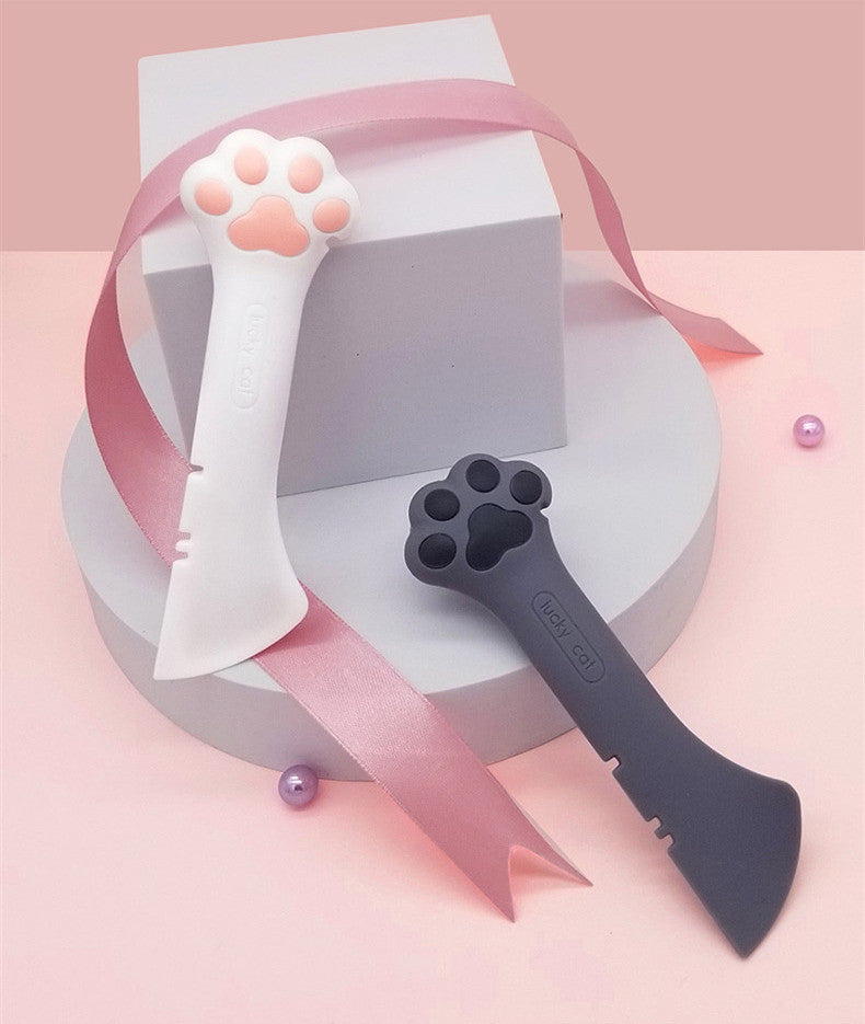 HKM-042387 Multifunctional can opener for pet canned spoon