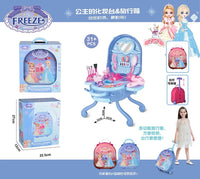 HKM-042451 Children's 2 in 1 Pretend Play Dressing Table & Cosmetic Box Set - Suitable for Ages 2 to 13