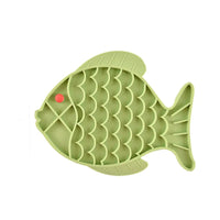 HKM-042451 Silicone Slow Feeder Mat for Dogs - Anti-Gulping Lick Pad in Multiple Colors
