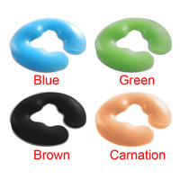 HKM-042451 U-Shaped Silicone Water-Filled Massage Pillow for Gentle Skin Care