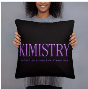 HKM-042579 Black Geometric Abstraction English Letter Pillow Cover, Modern 45x45cm, Chemical Fiber
