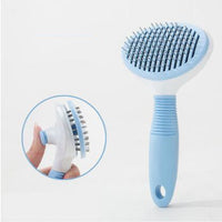 HKM-042707 Long Hair Cat Comb for Efficient Fur Removal and Gentle Daily Massage