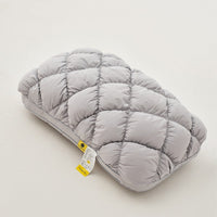 HKM-042899 No Collapse Neck Protection Pillow for Comfortable Sleep - Available in Pineapple Yellow, Classic Gray, Elegant White