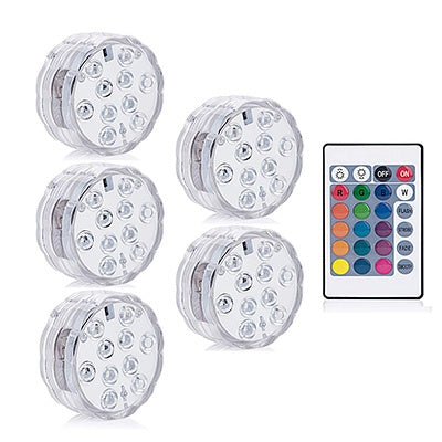 HKM-042963 Waterproof LED Remote Control Diving Light for Aquariums and Decoration
