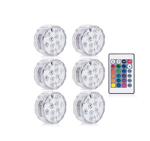 HKM-042963 Waterproof LED Remote Control Diving Light for Aquariums and Decoration