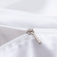 HKM-043091 Lion 3-Piece Bedding Set with Duvet Cover, Bed Sheet, and Pillowcase in Minimalist Style