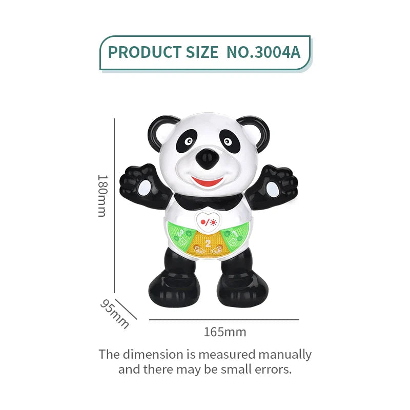 HKM-043347 Cartoon Talking Teddy Bears with Light and Music for Early Education - Suitable for Ages 0 to 24 Months