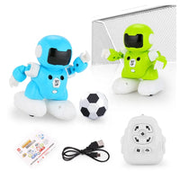 HKM-043731 Remote Control 2 in 1 Robot Toy for Kids Ages 2 to 4 - Musical and Educational with Light & Sound Features