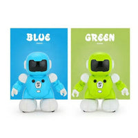 HKM-043731 Remote Control 2 in 1 Robot Toy for Kids Ages 2 to 4 - Musical and Educational with Light & Sound Features