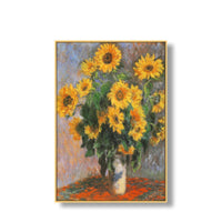 HKM-043923 Elegant Landscape Canvas Art with Luxury Gold Aluminum Frame and Pine Wood Inner Frame for Home Decoration