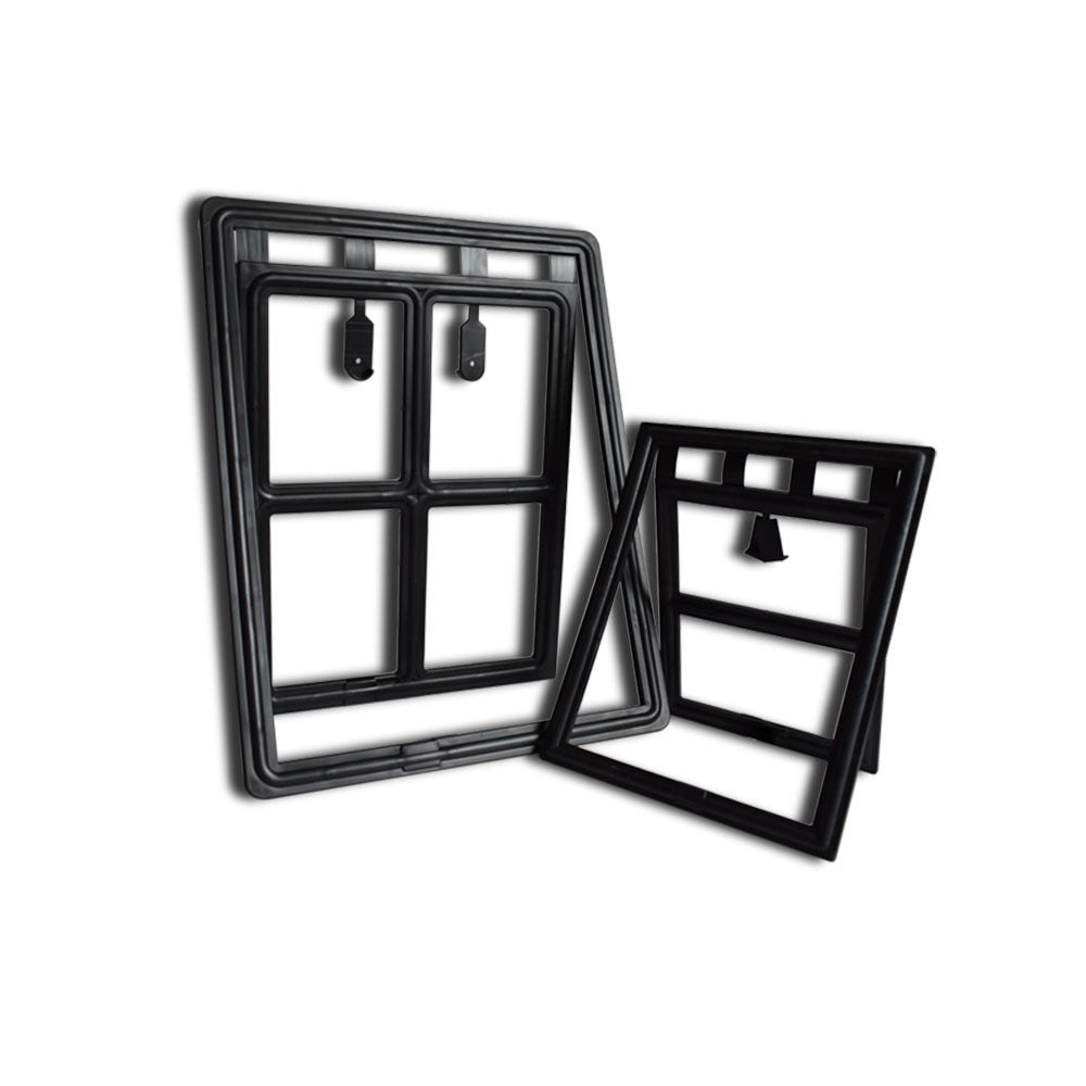 HKM-043923 Pet Screen Door for Dogs – Adjustable Two-Panel Design with Easy Installation