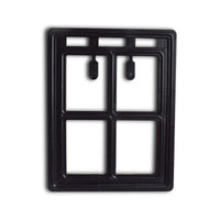 HKM-043923 Pet Screen Door for Dogs – Adjustable Two-Panel Design with Easy Installation