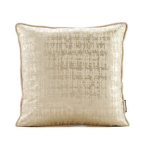 HKM-044051 Shimmering Gold Velvet Cushion Cover, 45x45cm, Thick and Soft for Home Decor