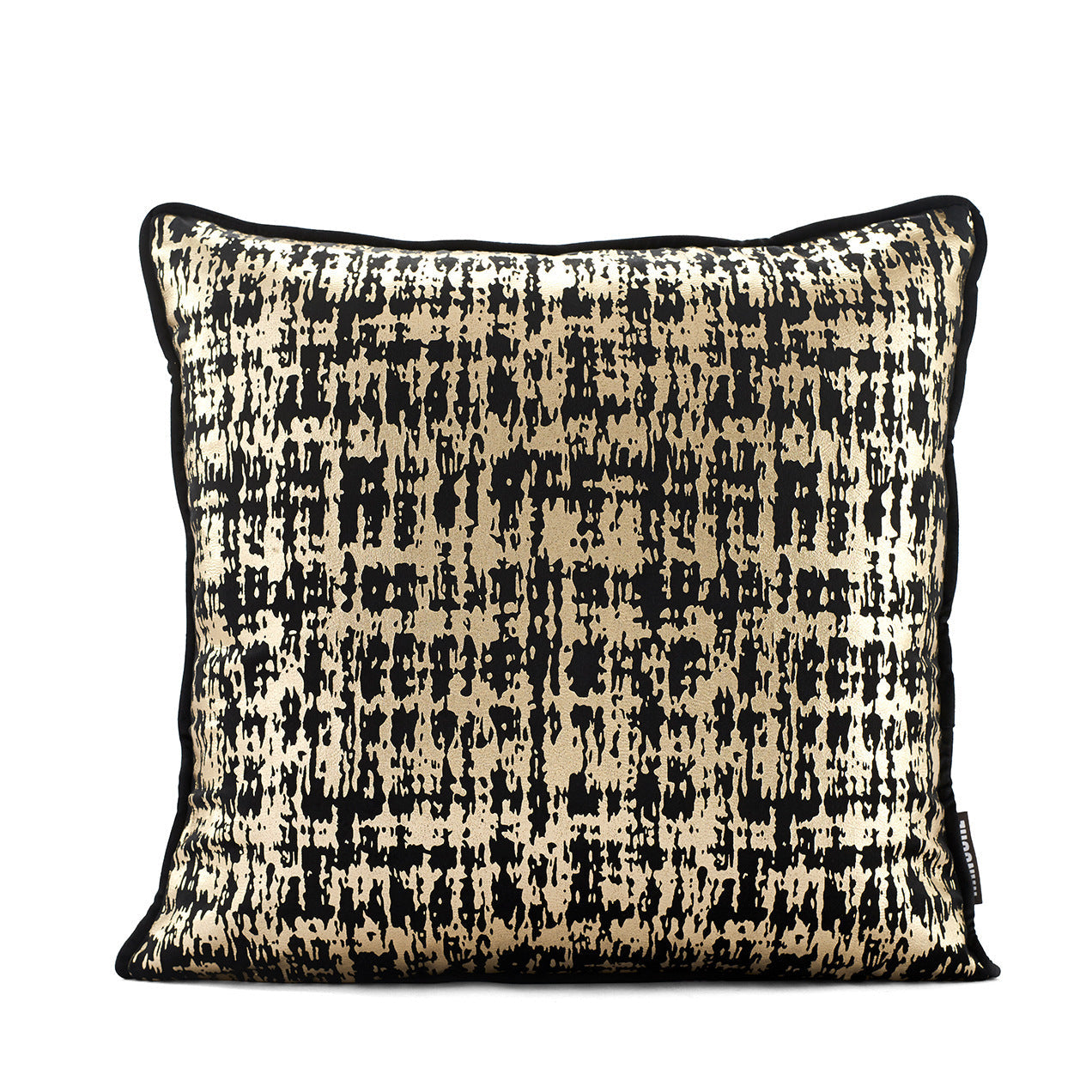 HKM-044051 Shimmering Gold Velvet Cushion Cover, 45x45cm, Thick and Soft for Home Decor