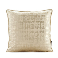 HKM-044051 Shimmering Gold Velvet Cushion Cover, 45x45cm, Thick and Soft for Home Decor