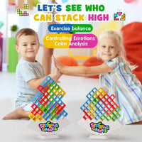 HKM-044499 Stackable Building Blocks Educational Toy for Parent-Child Interaction, Ages 2 and Up
