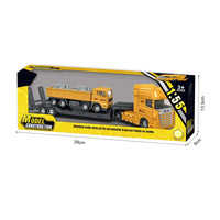 HKM-044563 Mini Construction Truck Models – 1:55 Scale Engineering Vehicles | Friction Toy Cars | 6 Styles Available