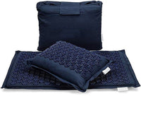 HKM-044755 Acupuncture Yoga Mat with Pillow and Carry Bag – Navy, Lime Green, Beige, Army Green, Purple