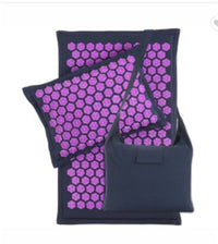 HKM-044755 Acupuncture Yoga Mat with Pillow and Carry Bag – Navy, Lime Green, Beige, Army Green, Purple