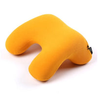 HKM-044755 Children's Memory Foam Neck Pillow - Soft Cotton, 28x25.5cm, Available in Multiple Colors