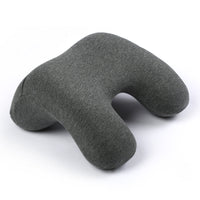 HKM-044755 Children's Memory Foam Neck Pillow - Soft Cotton, 28x25.5cm, Available in Multiple Colors