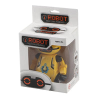 HKM-044883 Friction-Powered Cartoon Robot Toy for Kids - Educational Humanoid Robotics Kit