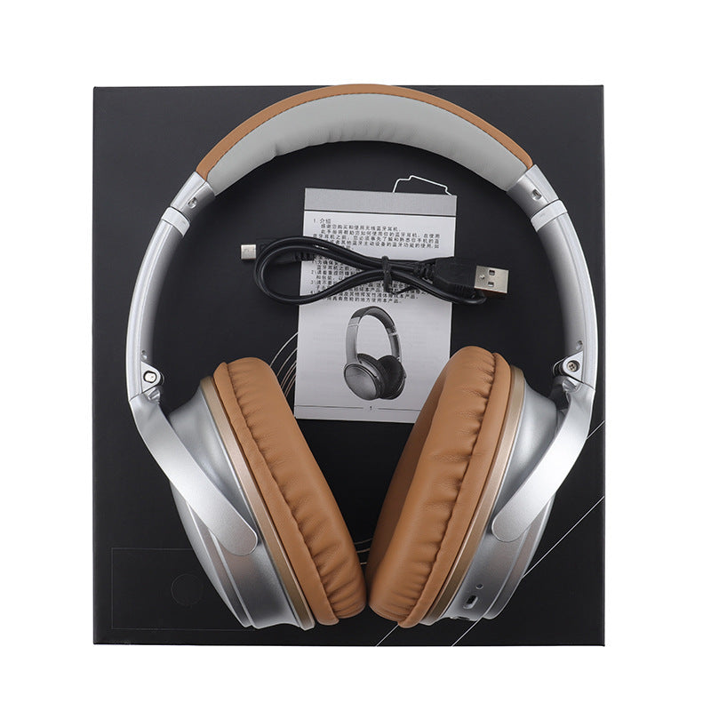 HKM-045139 Foldable Wireless Noise-Canceling Headphones with 10-Hour Battery Life and Bluetooth 4.2