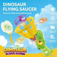 HKM-045331 Luminous Electric Dragonfly Flying Toy for Kids - Dinosaur Saucer & Catapult
