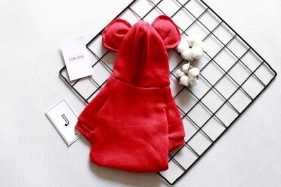 HKM-045523 Cute Pet Sweater for Small Dogs in Various Colors - Casual Cotton Design