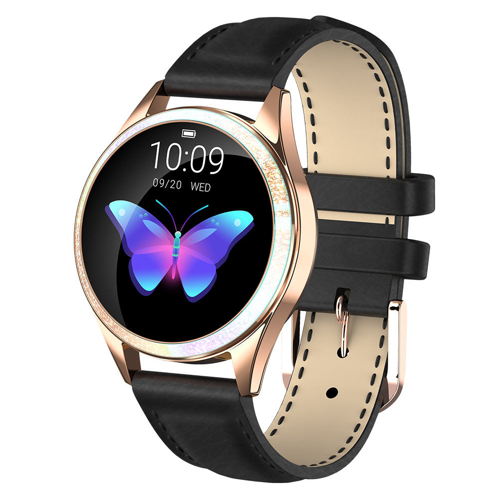 HKM-045587 Women's Smart Bracelet Watch with Menstrual Cycle Reminder and Dynamic Display, IP68 Waterproof, Touch & Button Control