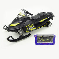 HKM-045715 1:32 Diecast Snowmobile Alloy Model Car with Light and Sound for Kids