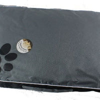 HKM-045843 Waterproof Oxford Cloth Pet Mat with Removable Zipper Cover - Non-Slip Bottom, Available in Red, Blue, or Black