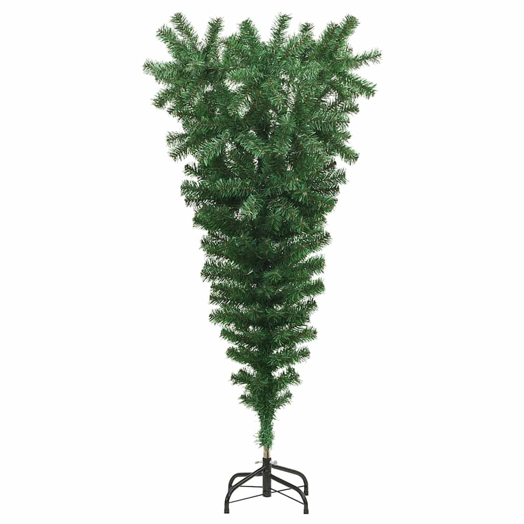 HKM-046035 Upside Down Artificial Christmas Tree with Steel Stand - 120 cm Height